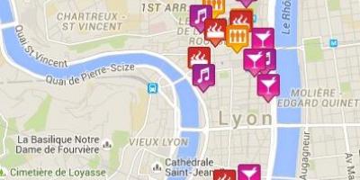 Carte de gay Lyon