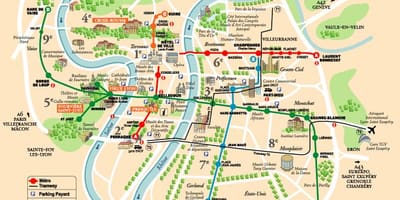 Carte de visite à pied de la carte
